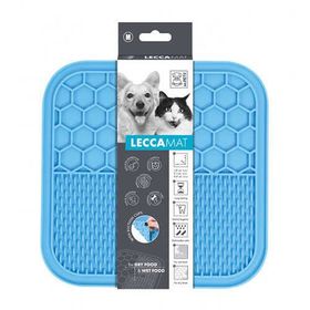 M-Pets Lecca 21x21 cm M Mavi Kedi ve Köpekler İçin Yavaş Beslenme Ödül Matı