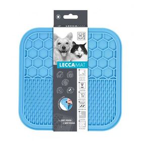 M-Pets Lecca 21x21 cm M Mavi Kedi ve Köpekler İçin Yavaş Beslenme Ödül Matı