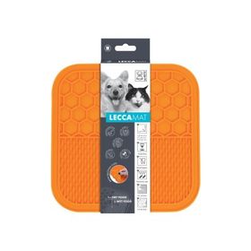 M-Pets Lecca 30x30 cm L Turuncu Kedi ve Köpekler İçin Yavaş Beslenme Ödül Matı