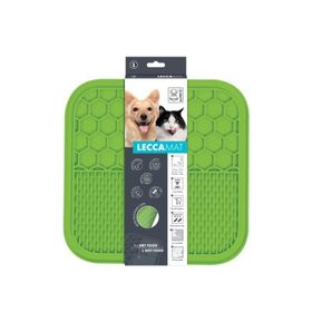 M-Pets Lecca 30x30 cm L Yeşil Kedi ve Köpekler İçin Yavaş Beslenme Ödül Matı