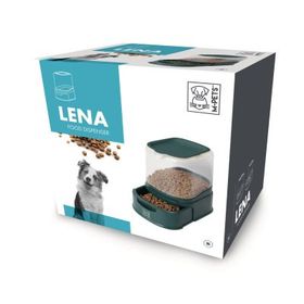 M-Pets Lena Çekmeceli ve Hazneli 3000 ml Köpek Mama Kabı