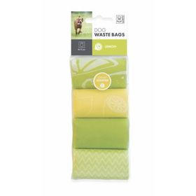 M-Pets Limon Kokulu 35x23 cm 8'li Köpek Dışkı Poşeti