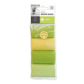M-Pets Limon Kokulu 4x15 pcs Dışkı Toplama Poşeti