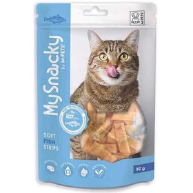M-Pets My Snacky Balıklı Şerit 80 gr Kedi Ödülü