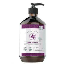 M-Pets Naturluxe Argan Yağı ve Açai Özlü 500 ml Köpek Şampuanı