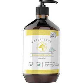 M-Pets Naturluxe Yulaf Ezmesi ve Yeşil Çay Özlü 500 ml Köpek Şampuanı