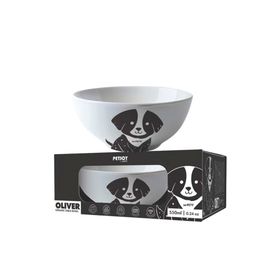 M-Pets Oliver Seramik 550 ml Köpek Mama ve Su Kabı