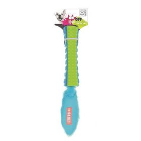 M-Pets On-Off Funsty 40x5.6x5.6 cm Mavi-Yeşil Köpekler İçin Kauçuk Oyuncak