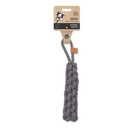 M-Pets Örgü 34 cm Gri Köpek Oyuncağı