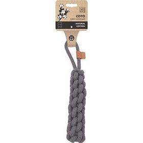 M-Pets Örgü 34 cm Gri Köpek Oyuncağı