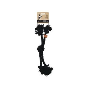 M-Pets Örgü 60x11.5 cm Siyah Köpek Diş İpi