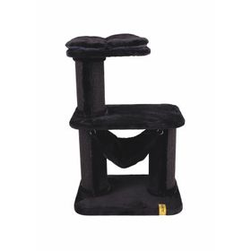 M-Pets Panther 65x48x98 cm Siyah Premium Relax Kedi Tırmalama Tahtalı Kedi Ağacı