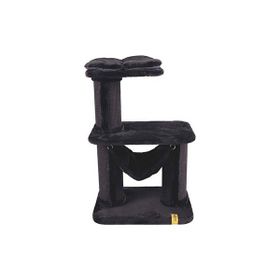 M-Pets Panther 65x48x98 cm Siyah Premium Relax Kedi Tırmalama Tahtalı Kedi Ağacı