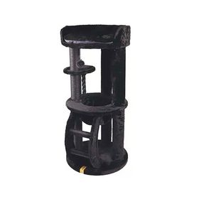 M-Pets Panther Premium Suite 62x62x130 cm Siyah Kedi Tırmalama Ağacı