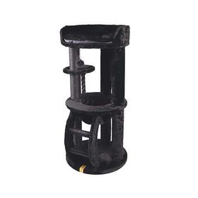 M-Pets Panther Premium Suite 62x62x130 cm Siyah Kedi Tırmalama Ağacı