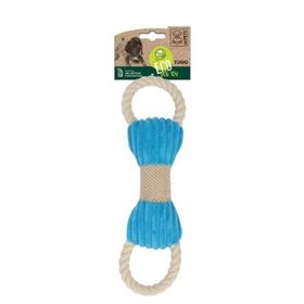 M-Pets Peluş Kemik 33x9.5x3 cm Mavi Köpek Oyuncağı