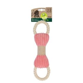 M-Pets Peluş Kemik 33x9.5x3 cm Pembe Köpek Oyuncağı