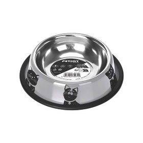 M-Pets Petjoy Cat Family Çelik 355 ml Kedi Mama Kabı