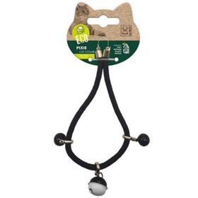 M-Pets Pixie Zilli Black Kedi Boyun Tasması