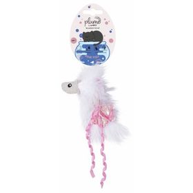 M-Pets Plume Pink Fish Catnipli Pembe Peluş Kedi Oyuncağı