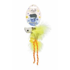M-Pets Plume Yellow Fish Catnipli Sarı Peluş Kedi Oyuncağı