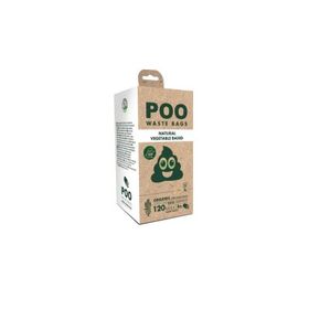 M-Pets Poo Natural 8'li Köpek Dışkı Poşeti