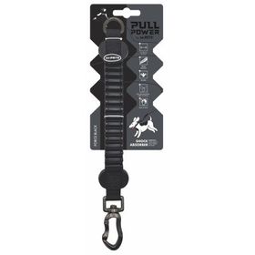 M-Pets Pull Power 25 cm Siyah Köpekler İçin Şok Emici Ara Tasma