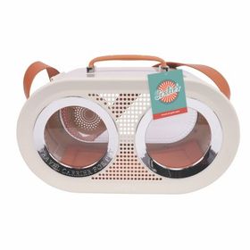 M-Pets Radio 50.2x23.5x31.3 cm Beyaz Kedi Taşıma Çantası