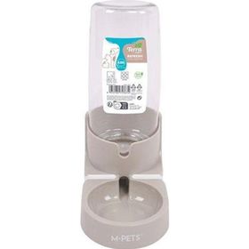 M-Pets Refresh Hazneli 850 ml Bej Kedi ve Köpek Su Kabı