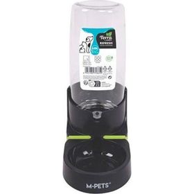 M-Pets Refresh Hazneli 850 ml Siyah Kedi ve Köpek Su Kabı