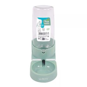M-Pets Refresh Hazneli 850 ml Yeşil Kedi ve Köpek Su Kabı