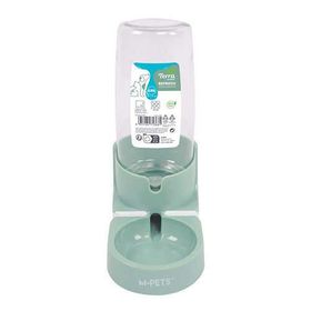 M-Pets Refresh Hazneli 850 ml Yeşil Kedi ve Köpek Su Kabı