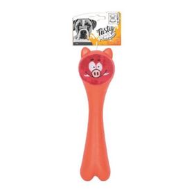 M-Pets Rob Ödül Hazneli 23.5x6.5x6.5 cm Turuncu Köpek Oyuncağı