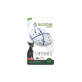 M-Pets Rugby Topu 14 cm Mavi-Beyaz Köpek Oyuncağı