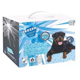 M-Pets Serinletici 60x90 cm L-XL Mavi Köpek Yatağı