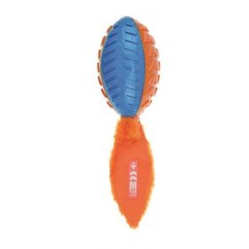 M-Pets Shelly Sesli Kauçuk 33x9.6x9.6 cm Turuncu Köpek Oyuncağı