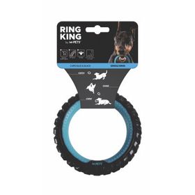 M-Pets Single Ring King Mavi Köpek Oyuncağı