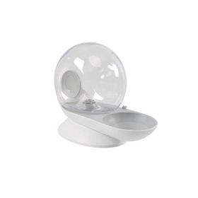M-Pets Snail Hazneli 2800 ml Beyaz Kedi ve Köpekler İçin Su Kabı