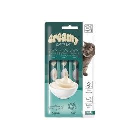 M-Pets Somonlu ve Biftekli 4x15 gr Krema Kedi Ödül Maması
