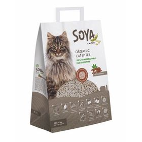 M-Pets Soya Cassava Organik 10 lt Kedi Kumu