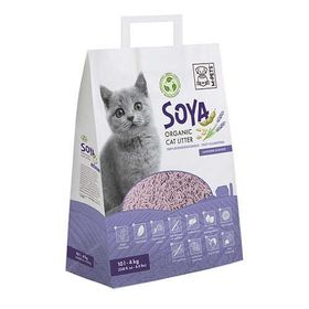 M-Pets Soya Lavantalı Organik 10 lt Kedi Kumu
