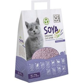 M-Pets Soya Lavantalı Organik 10 lt Kedi Kumu