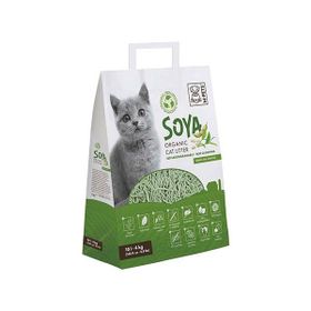 M-Pets Soya Yeşil Çaylı Organik 10 lt Kedi Kumu