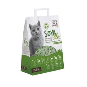 M-Pets Soya Yeşil Çaylı Organik 10 lt Kedi Kumu