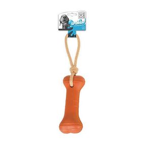 M-Pets Splash Bones Halatlı 43x8x5 cm Turuncu Köpek Oyuncağı