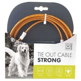 M-Pets Strong 4.5 m Orange Bahçe Bağlama Halatı