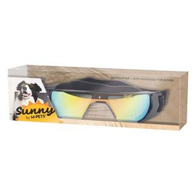 M-Pets Sunny Sunbather 15.2x4.9 cm Siyah Köpek Gözlüğü