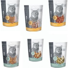 M-Pets Tavuk ve Balıklı 6 Adet Kedi Ödül Maması