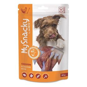 M-Pets Tavuklu Kalsiyumlu 80 gr Kemik Köpek Ödülü