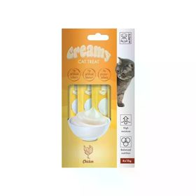 M-Pets Tavuklu Krema 4x15 gr Kedi Ödül Maması